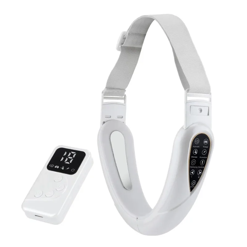 

V Face Facial Machine Electric V-Line Up Lift Belt Face Massage LED Face Skin Lifting Firming Beauty Device Double Chin Reducer