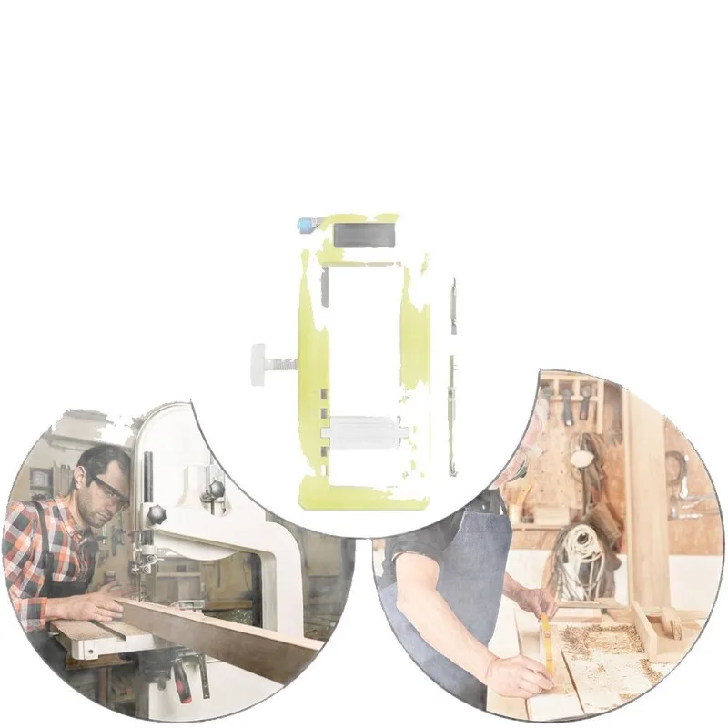 Woodworking Door Hinge Jig Kit, Door Lock Hole Drilling Locator Mortiser Template Positioning Tool Set