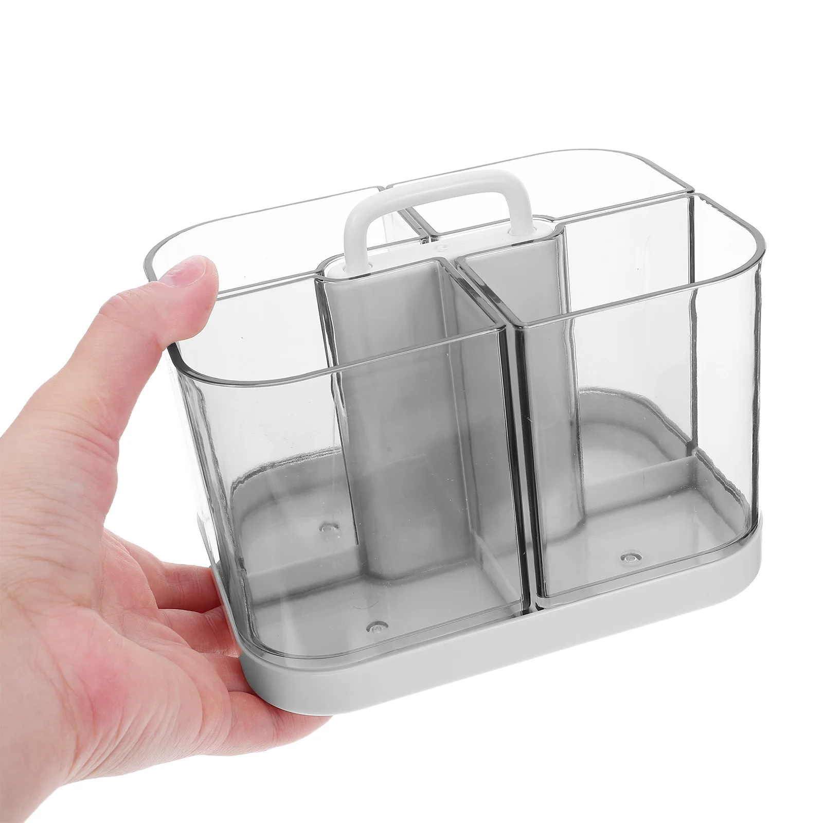 

Transparent Detachable Stackable Desk Organizer Large Capacity Pen Pencil Holder Portable Desktop Stationery Storage Organizer