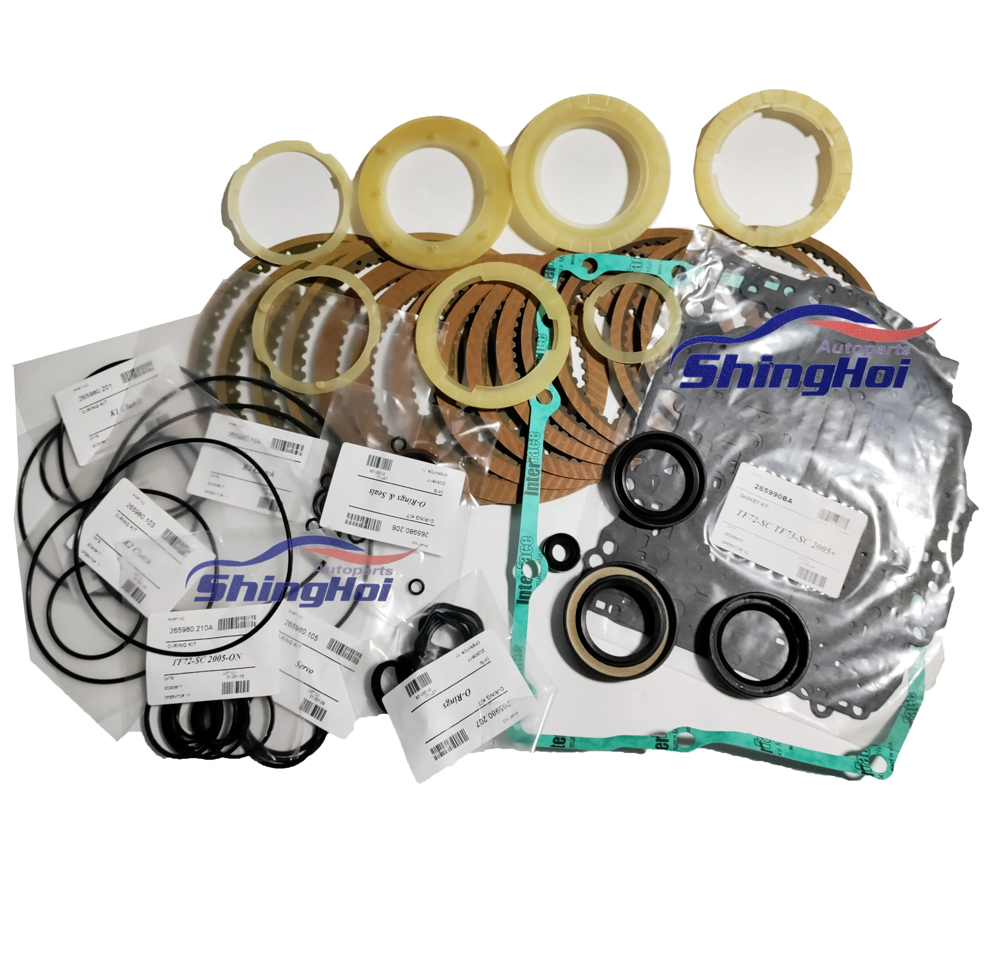 

New TF71SC TF72SC AWF6F25 Transmission Overhaul Kit With Friction Plates