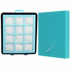 2pcs/lot 1*Filter+1*cotton for Philips FC8760 FC8761 FC8764 FC8766 FC8767 FC97** Vacuum Cleaner HEPA Filters Parts