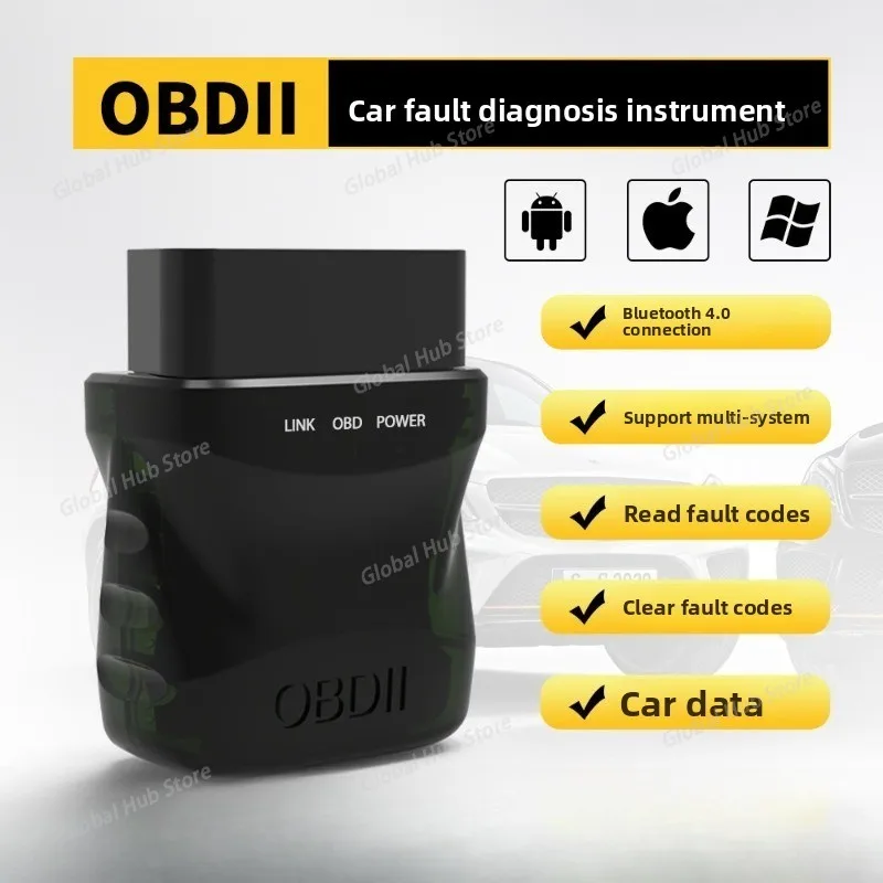 

ELM327 MINI Bluetooth V1.5 Инструмент для диагностики автомобильных неисправностей Диагностика неисправностей двигателя