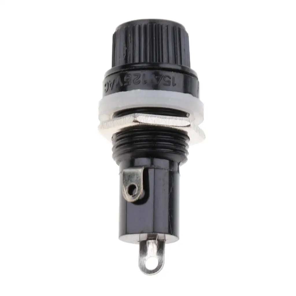 Boîtier de fusibles étanche pour montage sur panneau 5x20mm pour projets automobiles DIY