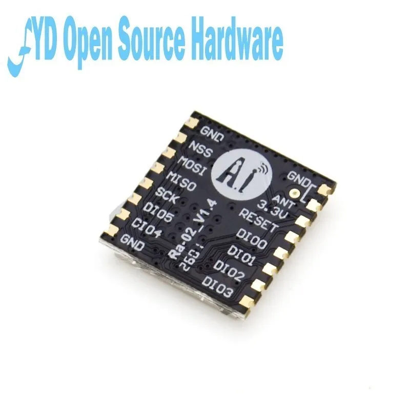 5PCS Ra01 Ra02 SX1278 LoRa Spread Spectrum Wireless Module 433MHz Wireless Serial Port UART Interface Ra-01 Ra-02