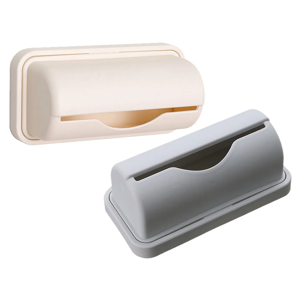 

2 Pcs Garbage Dispenser Grocery Storage Bathroom Trash Holder Pp Kitchen Organizer Sack
