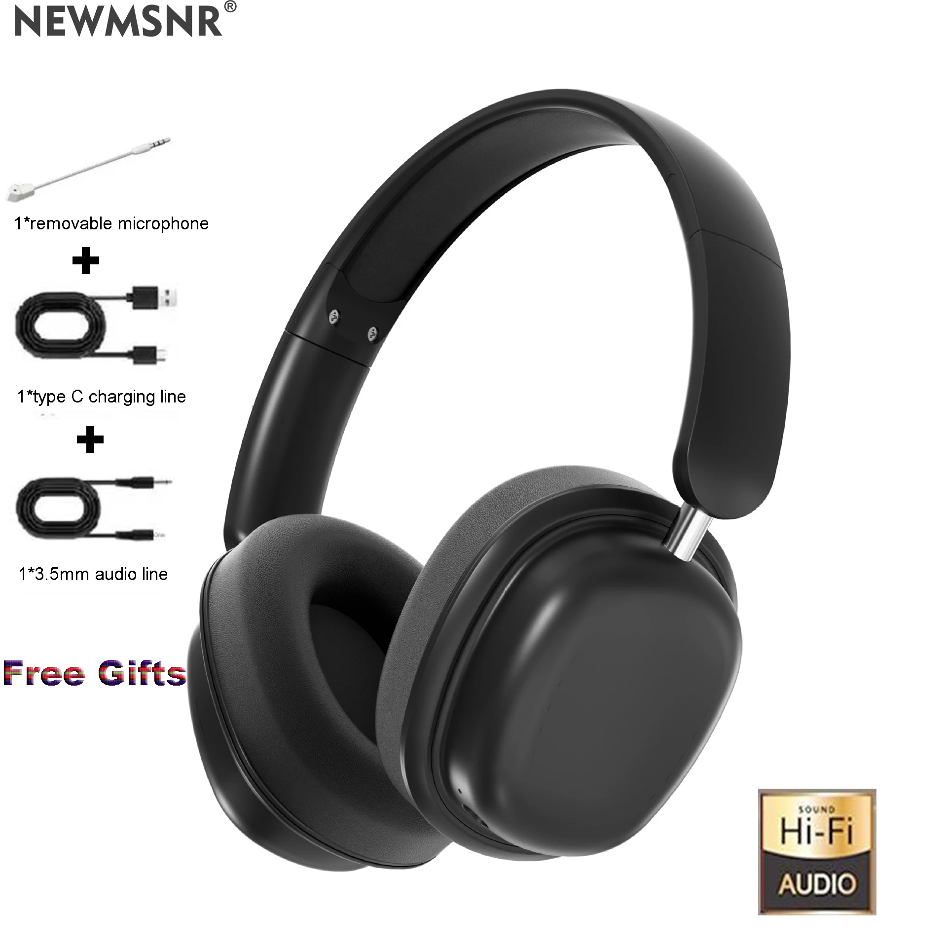 TWS Wireless Bluetooth 5.3 Headphones With Double Mic ENC Noise Reduction Headsets Stereo Sound Earphones Sports Gaming Earbuds