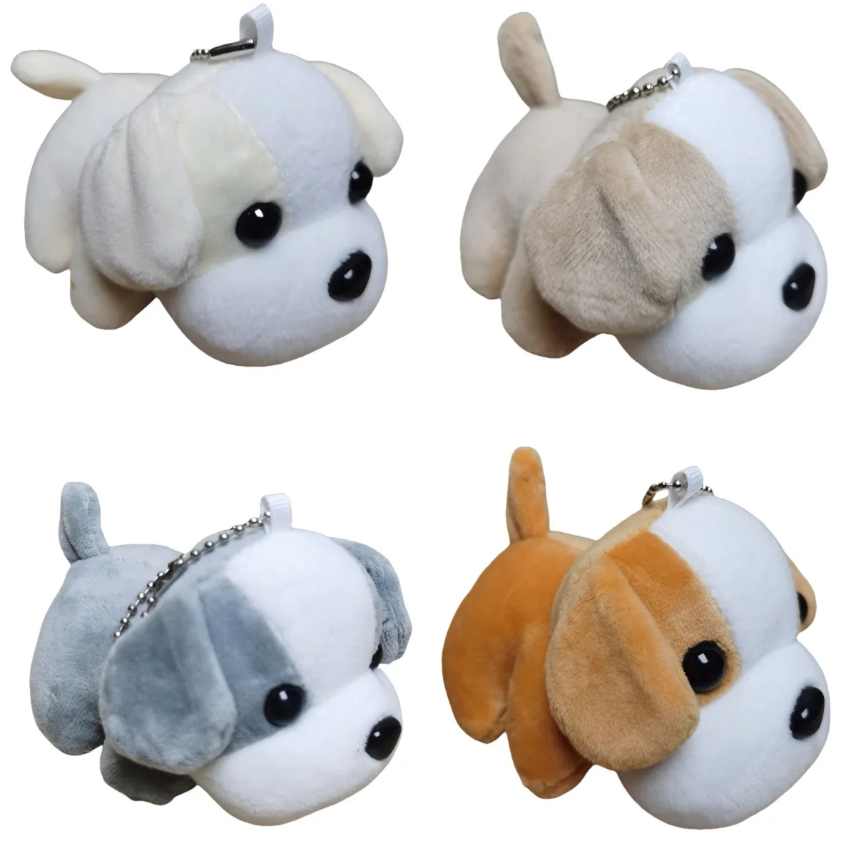 

Cute Internet celebrity pug plush toy dog ​​small doll keychain schoolbag clothing accessories doll