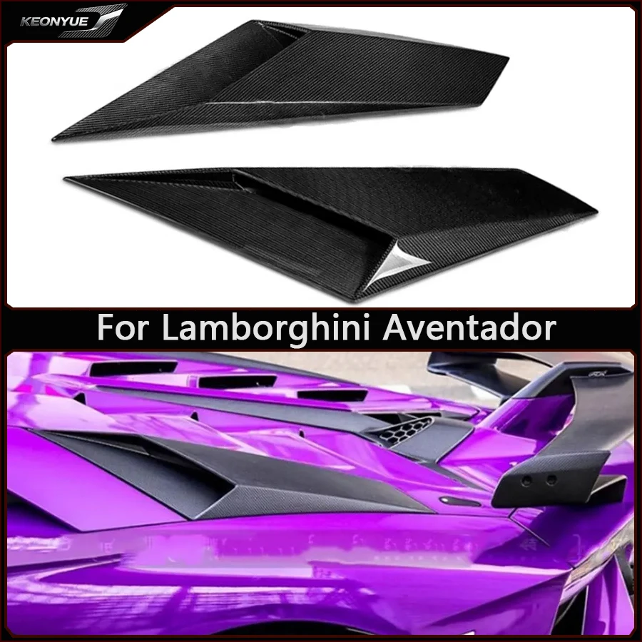 

For Lamborghini Aventador LP700 LP720 LP750 700 720 750 Rear Air Outlet Cover Carbon Fiber Rear Vent Tuyere Upgrade body kit