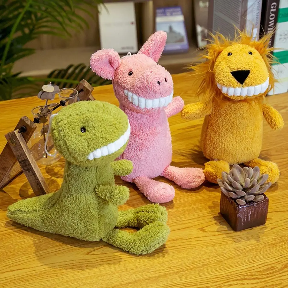 Funny 30CM Smiling Big Teeth Pig Dinosaur Crocodile Rabbit Shark Soft Animal Cute Nifty Wedding Gifts