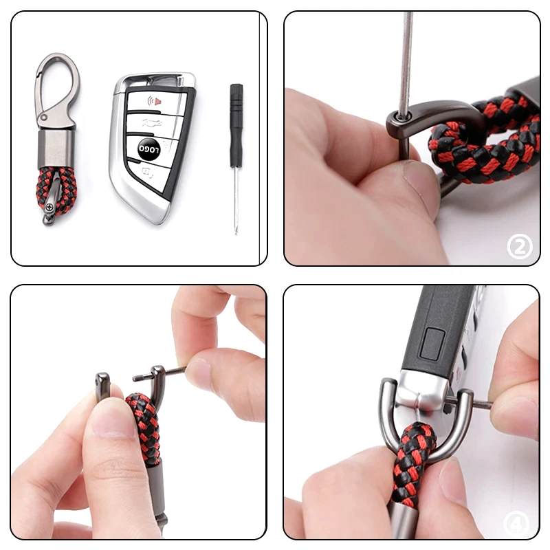 Fashion Keychain Car Logo Key Ring Car Styling For Peugeot 106 107 108 206 207 208 306 307 308 Car Key Ring Holder