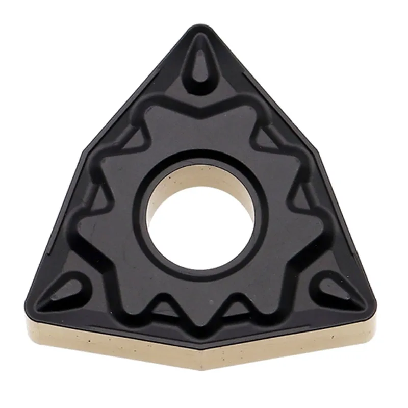 DESKAR WNMG080404 WNMG080408 HQ LF9218 مخرطة CNC أداة القطع كربيد إدراج خاص لأجزاء الصلب طلاء CVD مزدوج اللون #6