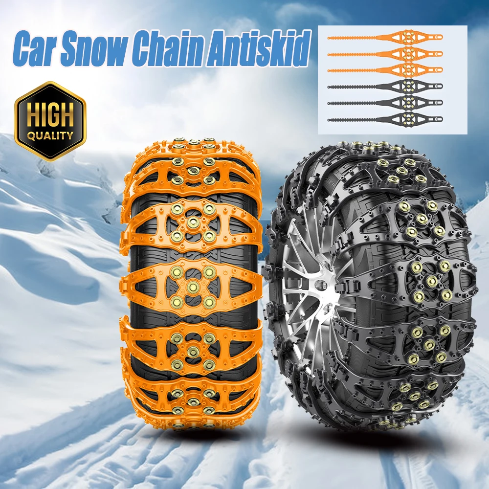 3/12/40PCS 10/20PCS Car Tire Chains Winter Snow Anti-Skid Tyre Cable Ties Auto Outdoor Snow Tire Tyre Anti Skid Chain Emergency