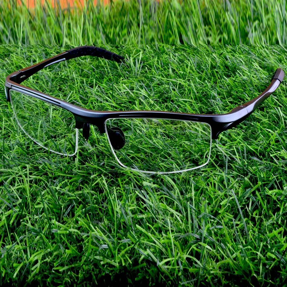 

Aluminum Magnesium Progressive Multifocal Lens Reading Glasses +0.75 TO +4 Men Presbyopia Hyperopia Sun Photochromic