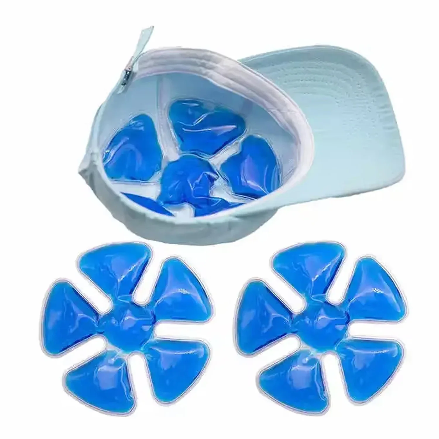 Hot & Cold Compress Gel Ice Pack for Head & Helmet – Cooling & Warming Relief for Outdoor Activities, Sports & Daily Comfort