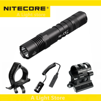 NITECORE P10 V2 Tactical flashlight self defense Torch Led Flashlight for camping flash light searching handlamp hiking light