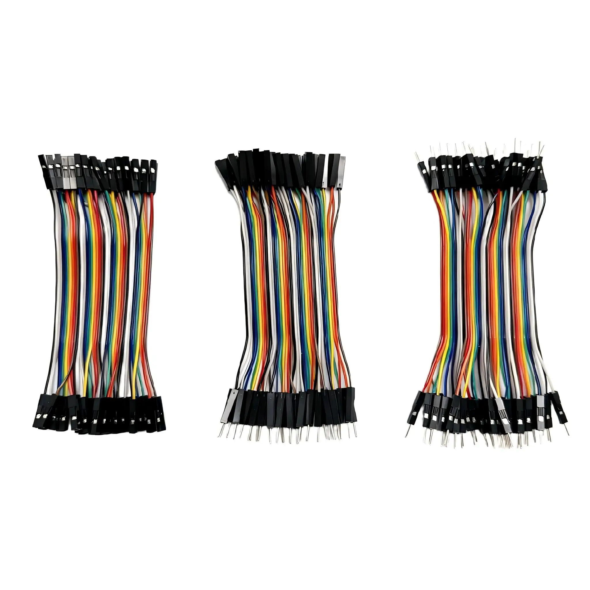 40‑120PCS DuPont Jumper Wire Kit Male to Male + Female to Female + Male to Female 10/20/30cm Dupont Cable for Arduino DIY KIT