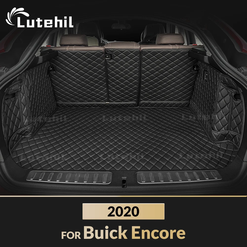 

Для Buick Encore 2020, автомобильный коврик для багажника с полным покрытием Lutehil, чехол для багажника автомобиля, подкладка для багажника, аксессуары для интерьера