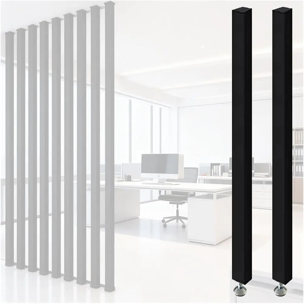 

Customizable Office Partitions, Adjustable Room Dividers for Indoor Spaces, Freestanding Decorative Grilles (2pcs, W 20cm, H 190