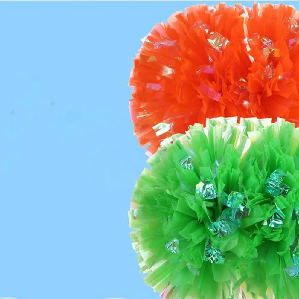High Quality 32*30cm Game Pompoms 9 Colors Cheap Practical Pompoms Vocal Concert Decorator Sports Cheerleading