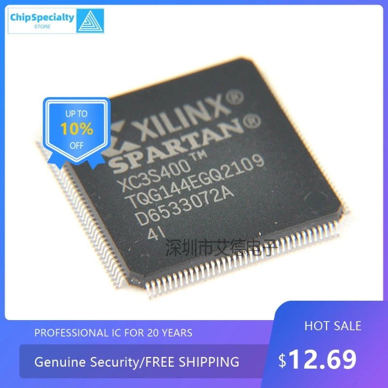 New original XC3S400-4TQ144C LQFP144 embedded FPGA field programmable gate array