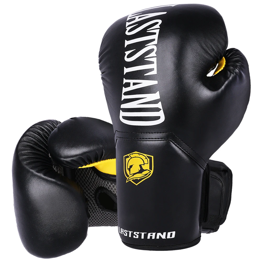 LASTSTAND 10 12 14oz MMA Boxing Gloves for Adult Professional Free Fighting Taekwondo Equipment Kickboxing Sandbag Equipment