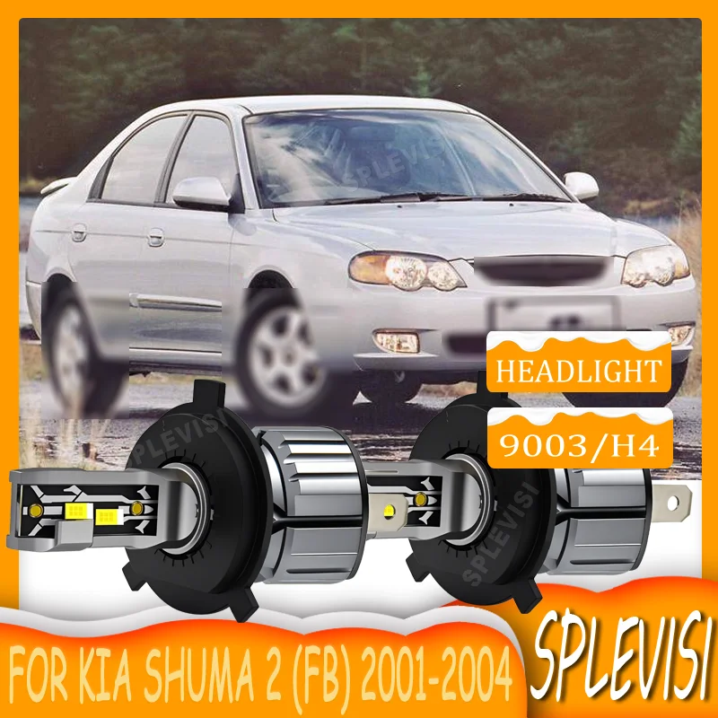 

All-Weather Performance Extended Lifespan Waterproof Housing LED headlight HI/LO BEAM For Kia Shuma 2 (FB) 2004 2003 2002 2001