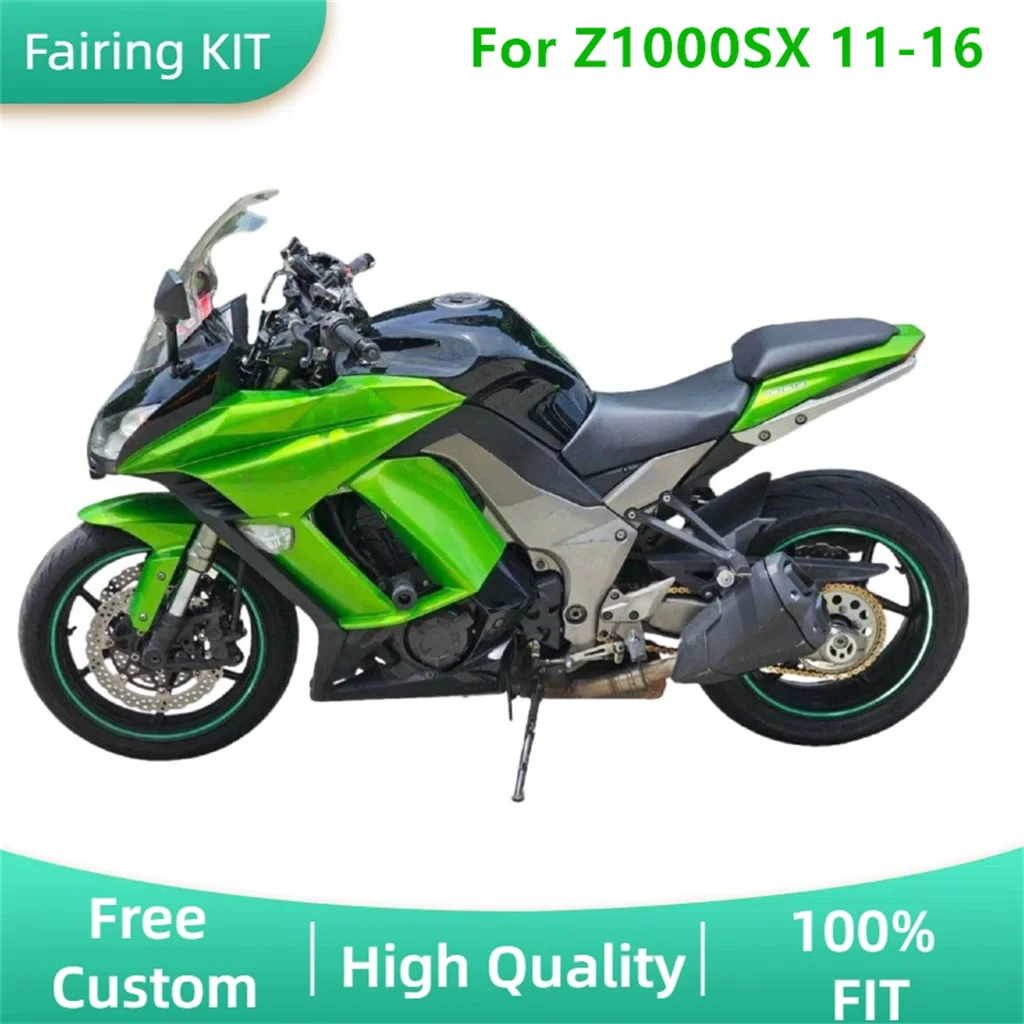 Fit for Kawasaki Z1000SX 11 12 13 14 15 16 2011 2012 2013 2014 2015 2016 ABS Plastic Motorcycle Fairing Kit Sportbike Body Parts