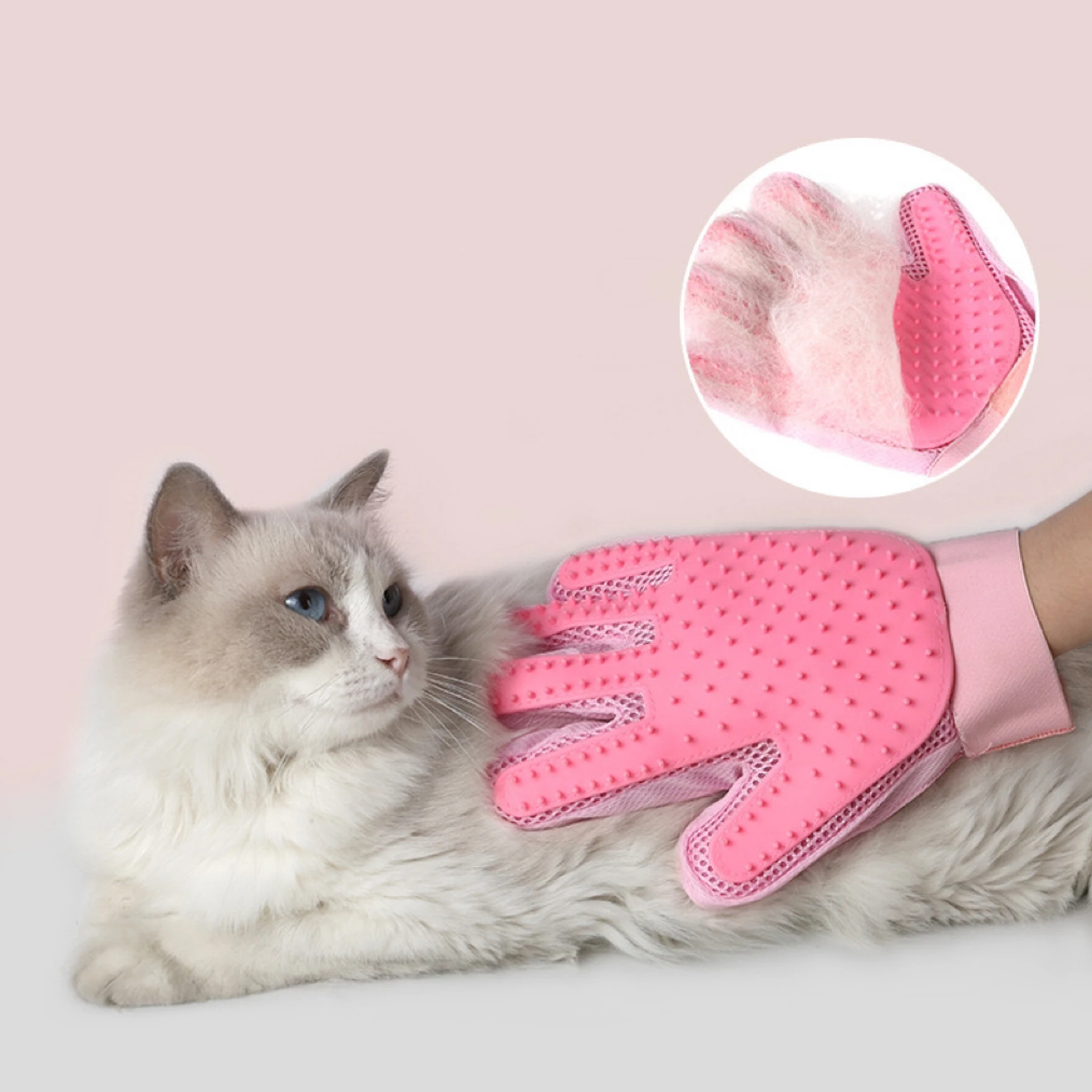 Grooming Combs Pet Hair Removal Brush Soft Massage Hair Care Gloves Pet Hair Cleaning Pet Cleaning Products Comb