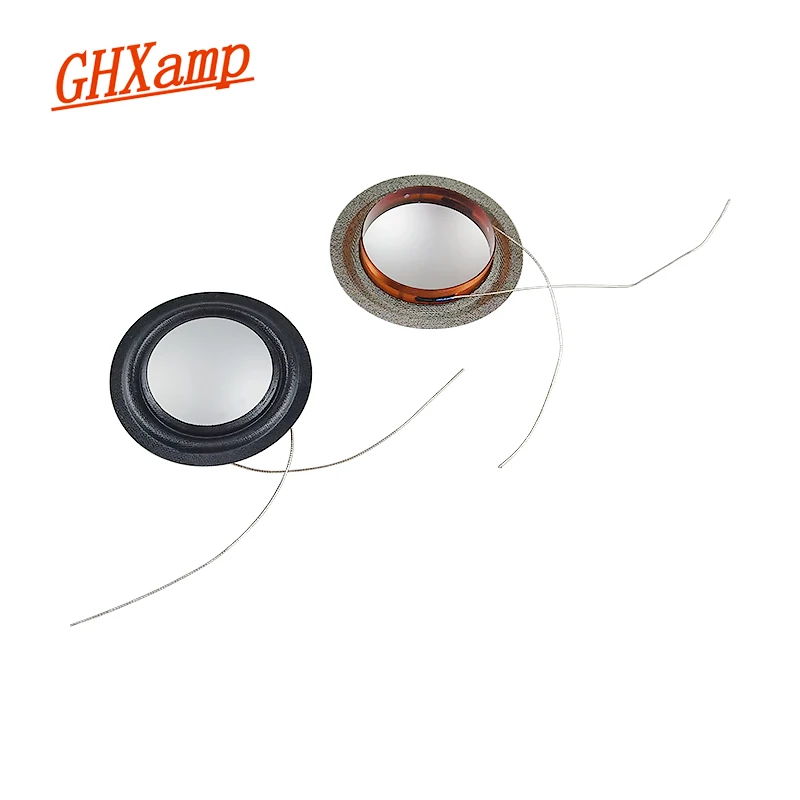 GHXAMP 25.4mm Imported Ceramic Metal Matrix Diaphragm 25.5Core Treble Voice Coil Silk edge Single-side outlet For JBL A026TS 2pc