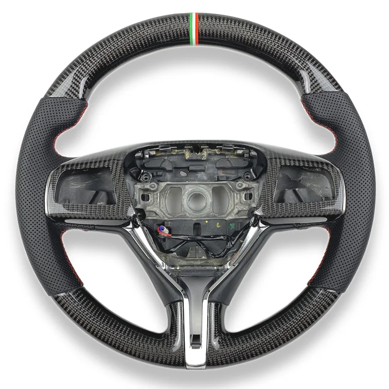 Suitable for Maserati steering wheel Ghibli Levante president carbon fiber steering wheel customization