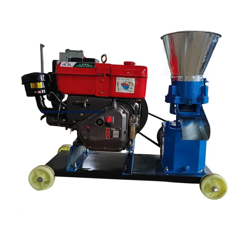 Chicken, duck, fish and rabbit feed granulator, corn tray granulator factory