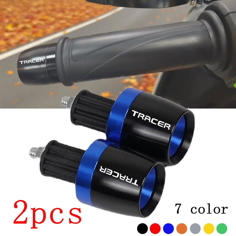 Empuñaduras de manillar de motocicleta, tapones de extremo de tapa de manillar para YAMAHA Tracer 9 7 GT 900 700 GT 2020-2025, accesorios