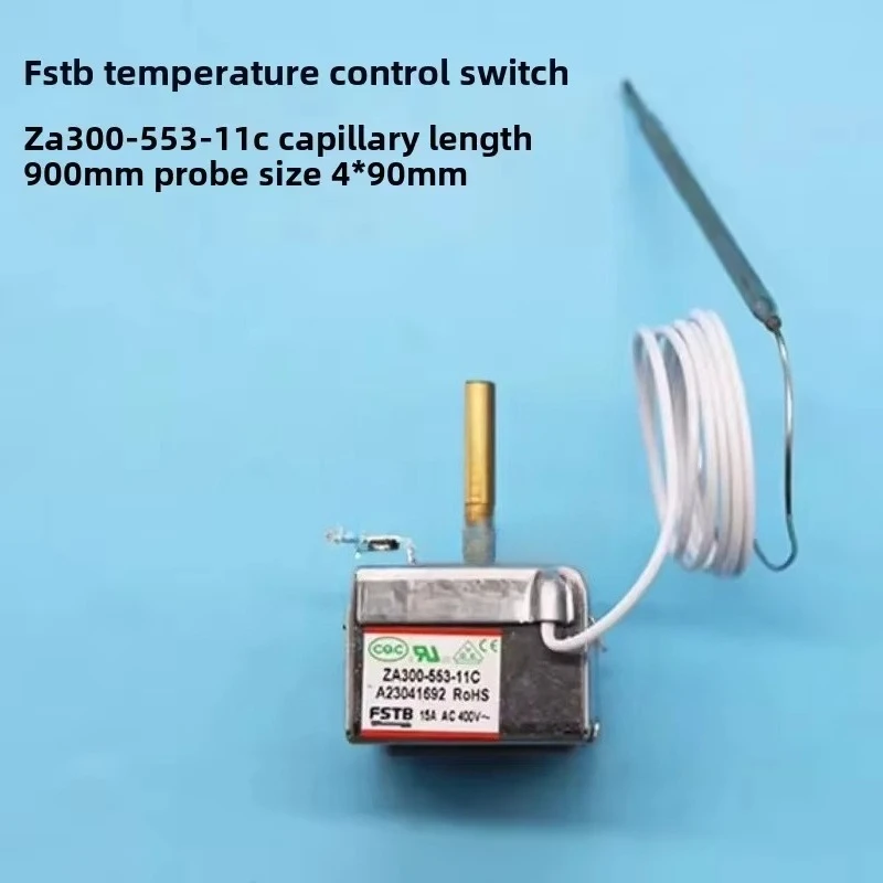 Commercial Cooking Griddle Oven Steam Cabinet Parts AC 400V ZA300-553-11C Temperature Control Switch Thermostat