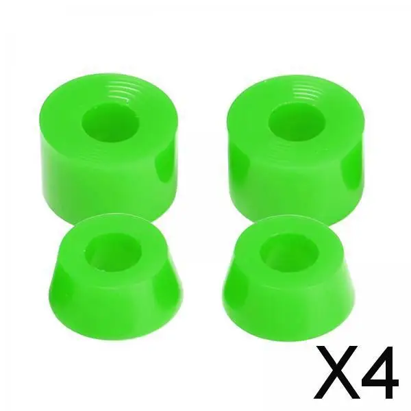 Bagues de rechange exquises pour skateboard et camion, couleur vert olive, pour longboard