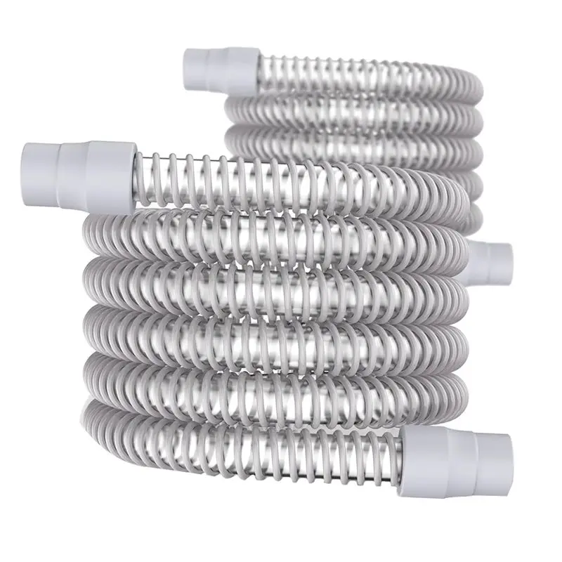 AS63-6-Foot Universal CPAP Tubing -With Most Machines & Masks, 19Mm CPAP Hose - 22Mm Connectors, Odor-Free, 2-Pack