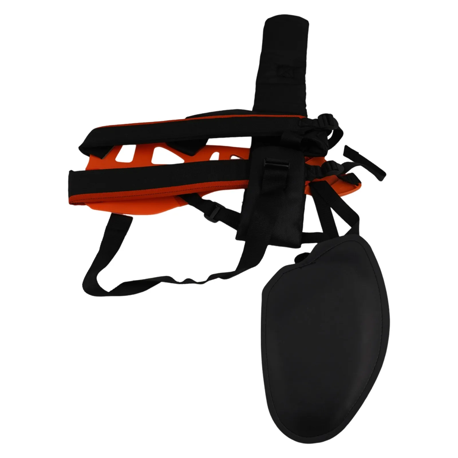 Ergonomic Adjustable Shoulder Strap with Padding and Shock Absorbing Pad to Reduce Strain During For Brush Cutter Use
