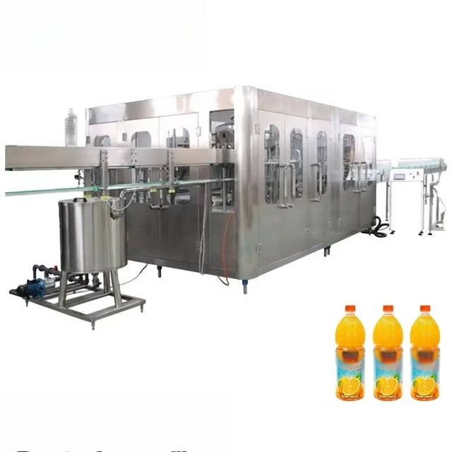 Energy Drink Fruit Flavored Water Making Canning Machine Beverage Fill Factories Juices Processing Plant