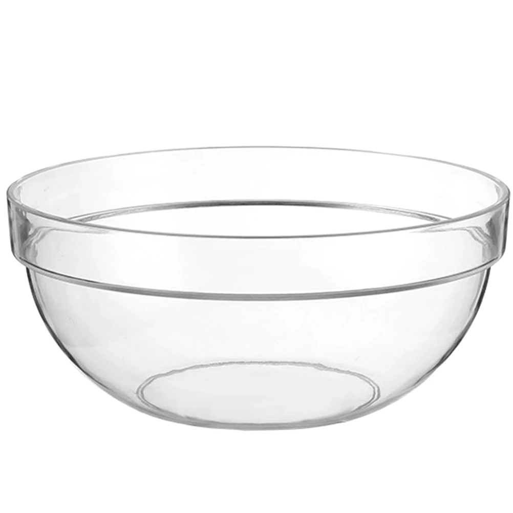 

Salad Food Serving Household Salad Clear Dessert Bowl Kitchen Food Bowl Container Home Supply Glass Containers PC Tea Water