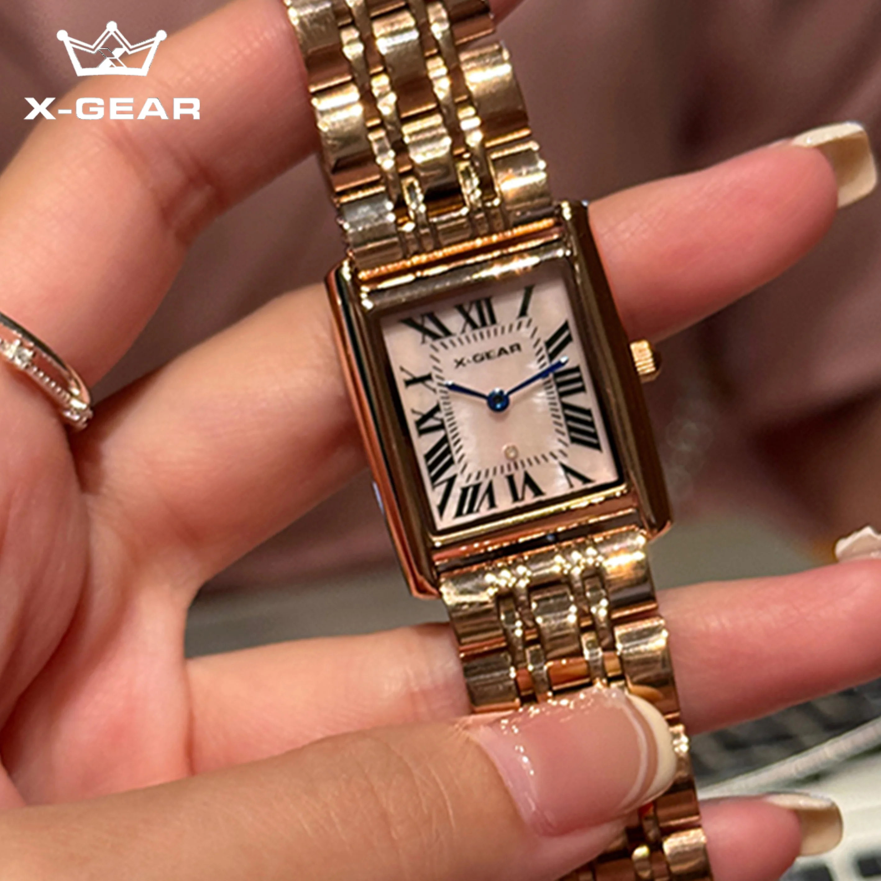 Luxury X I Watch - X-GEAR Luxury Rectangular Women's Quartz Watch