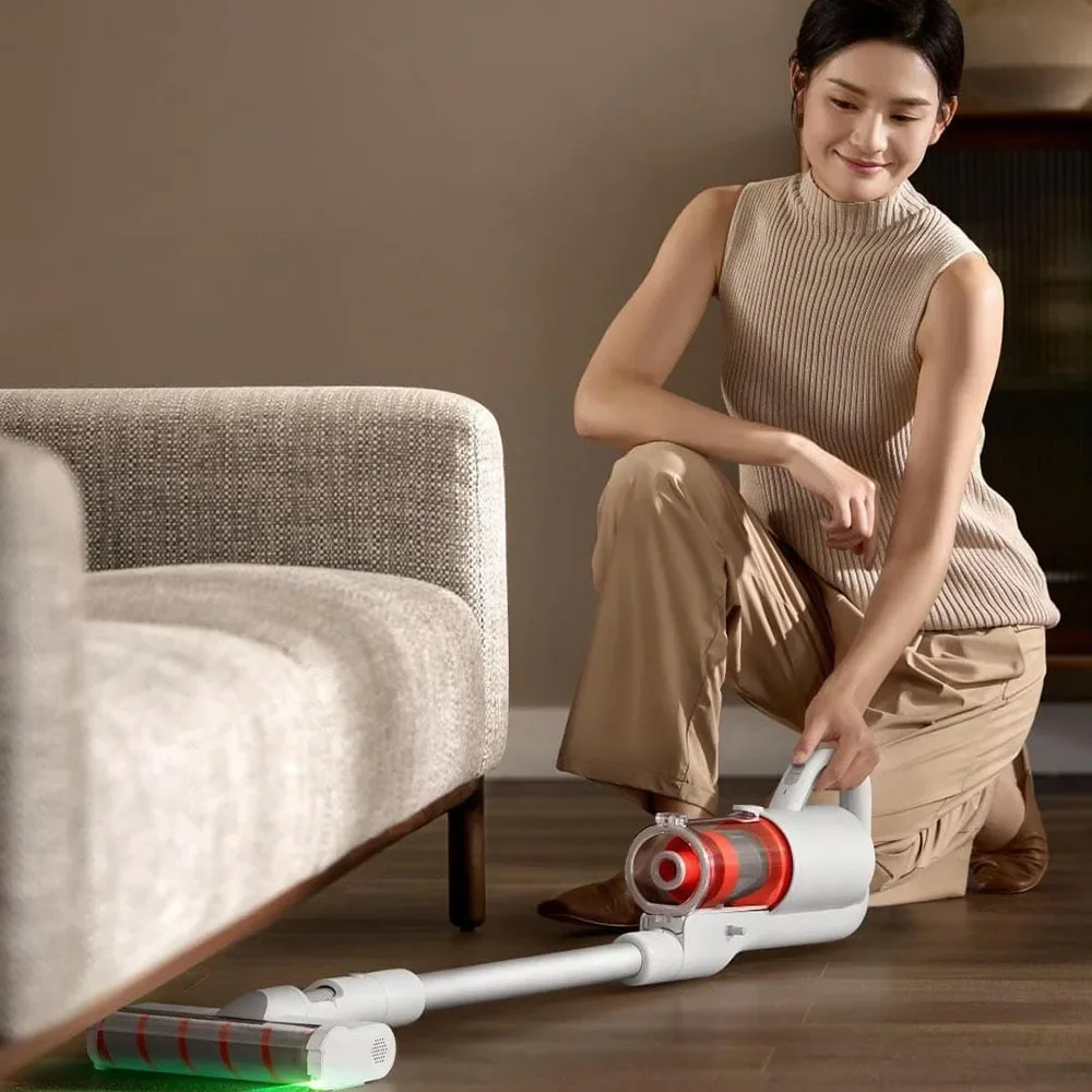 XIAOMI MIJIA Wireless Vacuum Cleaner 3C,120AW Suction,with LED Headlight Cordless Handheld Stick Vacuum Cleaner,Up to 60 Minutes