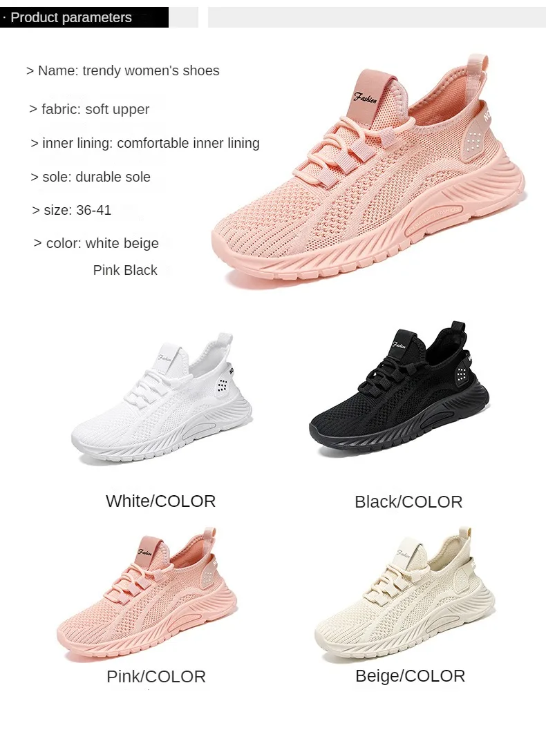 � Damenschuhe, Sommer 2025, lässige Turnschuhe, atmungsaktives Mesh, leicht, erschwinglich, kostenloser Versand ​ – Detail 6