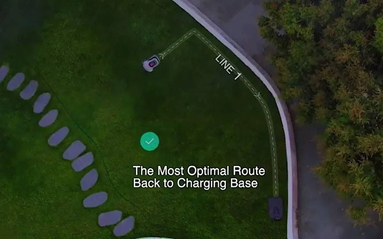 جزازة العشب الكهربائية القوية المخصصة قاطع العشب اللاسلكي مع بطارية قابلة للشحن لتقليم ساحة الحديقة – تصميم منخفض الضوضاء #5