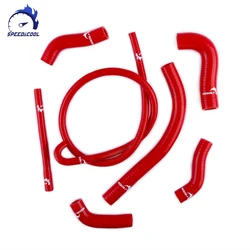 SPEED&COOL For 1987-1989 Kawasaki GPZ600R GPZ 600 R Motorcycle Silicone Radiator Coolant Hose Kit