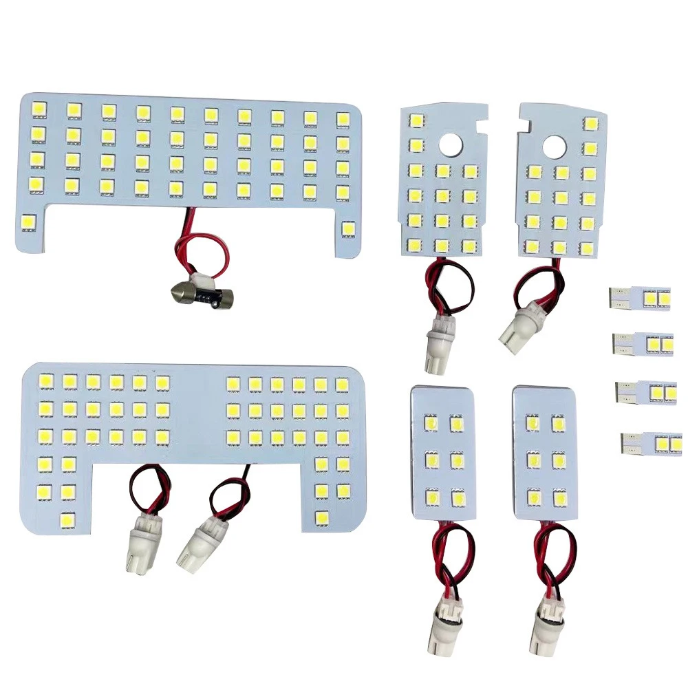 Untuk Toyota Land Cruiser Prado Seri 150 lampu kamar LED sedang terlambat TX-L untuk 5 tempat duduk hanya TRJ150 GRJ150 GRJ150 GRJ151 C