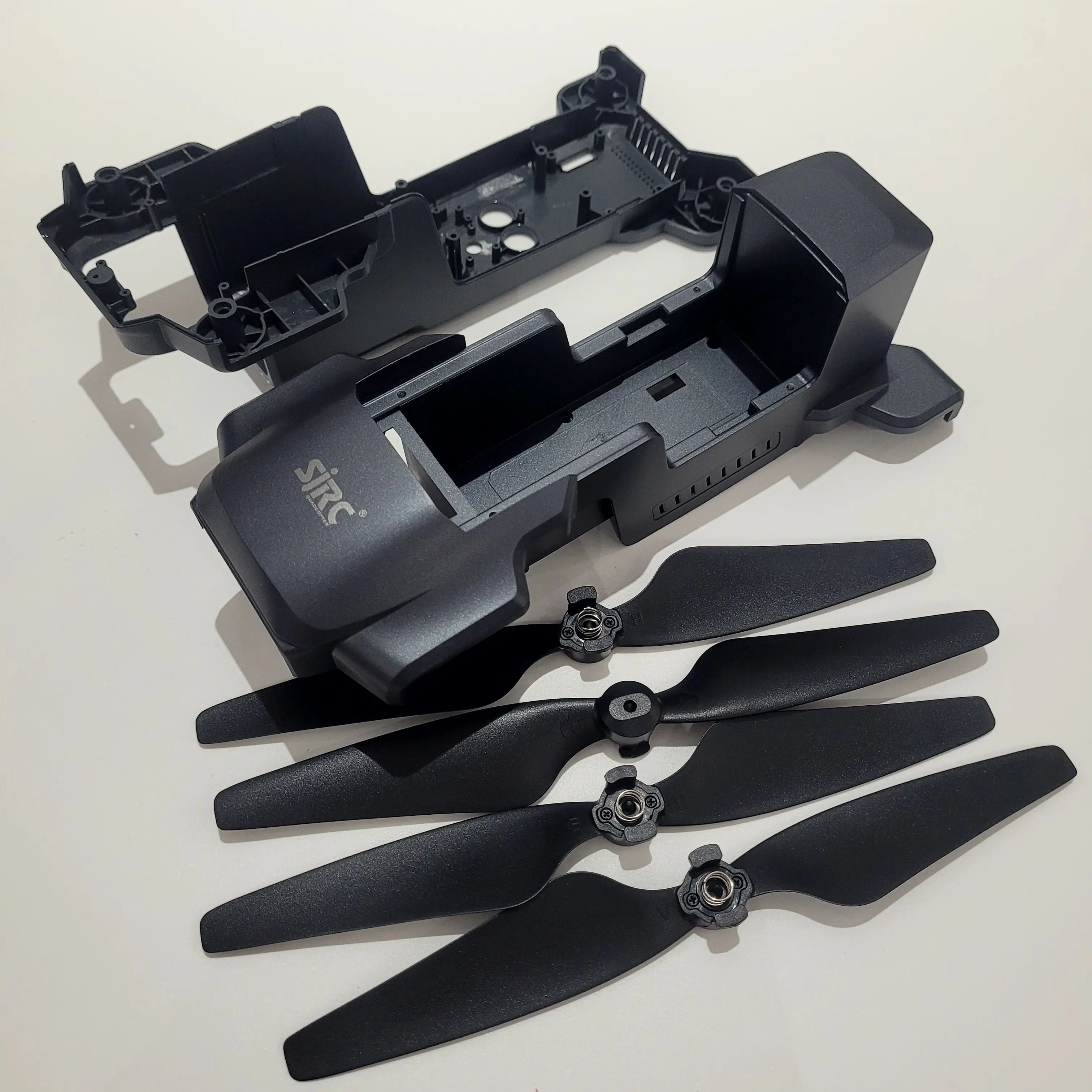 SJR/C F22 F22S GPS Drone Original Spare Part F22S Propeller Blade Maple Leaf / Up Down Body Shell Body Frame Part Accessory