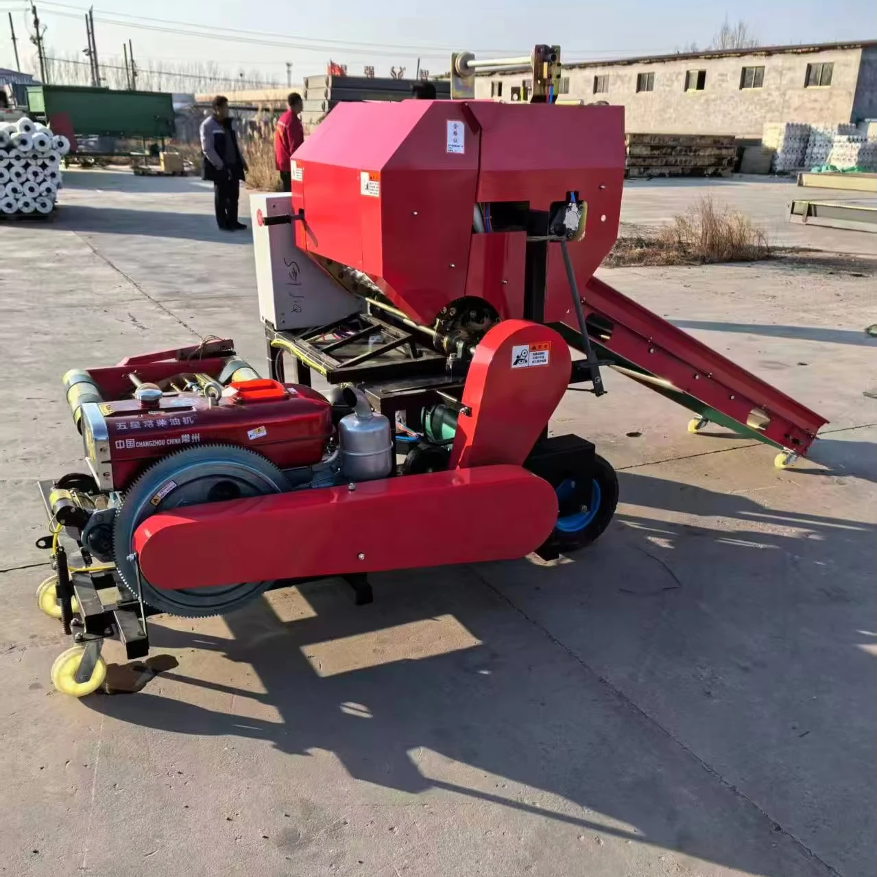 Silage Baler Machine - Multifunctional Agricultural Silage Baler Wrapper Fermentation