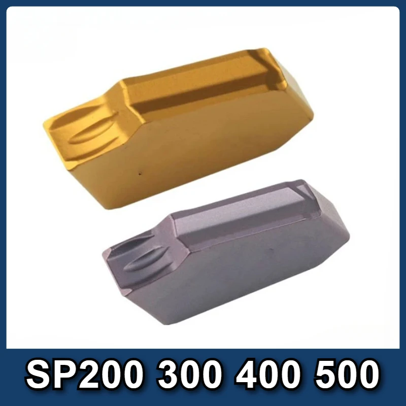 

10PCS SP200 SP300 SP400 SP500 NC3030 Slotted Carbide Insert Carbide Inserts Turning Inserts High Quality High Strength Tool