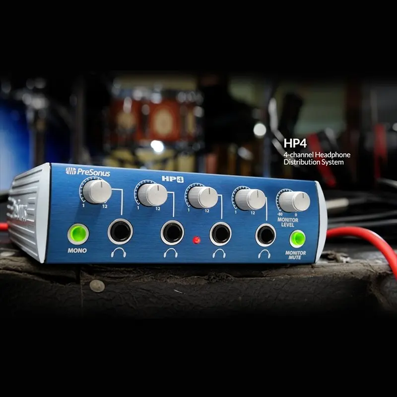 Presonus Professional 4-Way Headphone Amplifier Splitter