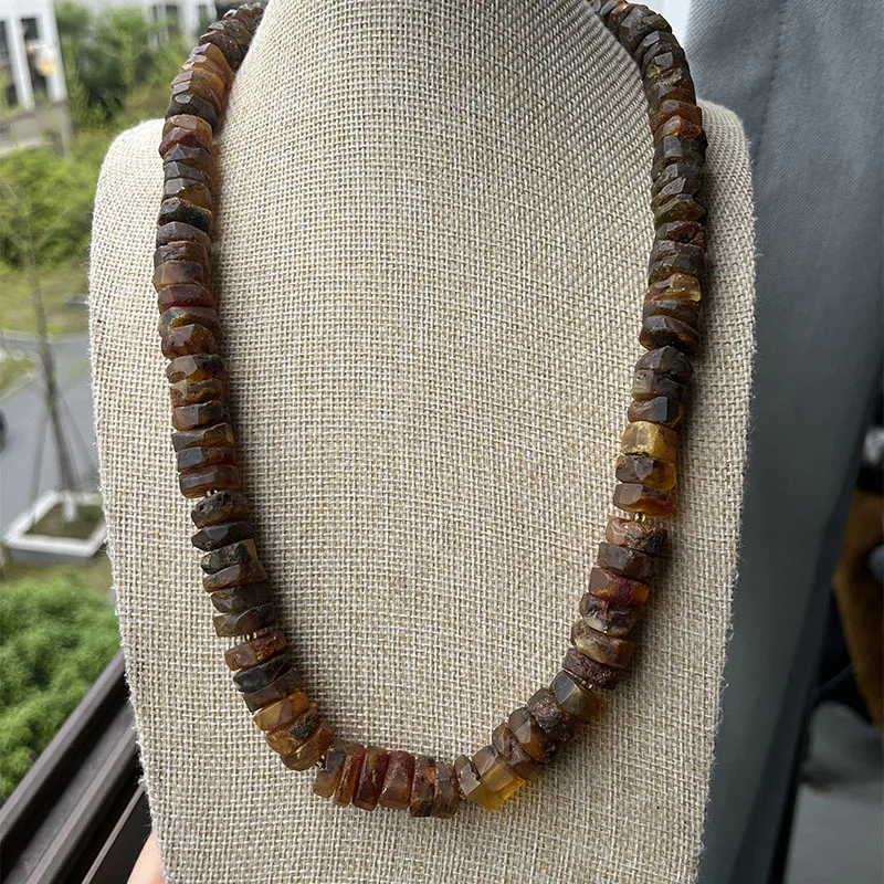 Yoowei Halskette aus 100 % Naturbernstein als Geschenk, europäische baltische Original-Medizinperlen, wunderschöner, einzigartiger Heilschmuck-Lieferant – Detail 22