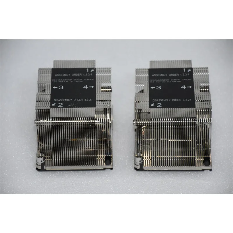 2U passive rectangle, radiator 3647 pin SNK-P0068PS/SNK-P0068PSC